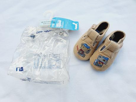 Papučky mothercare veľkosť 15, mothercare,<17