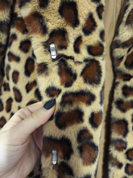 Luxusny teply kabat arch the label, xs