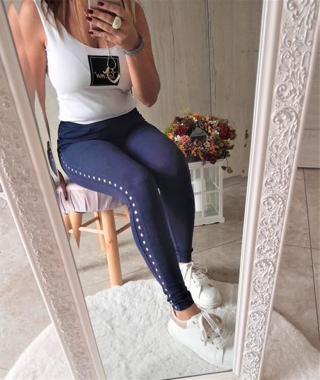 Legíny s nitmi-m, bonprix,m