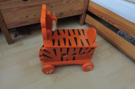 Drevene odrazadlo tiger, 