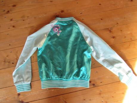 Saténová bundička, h&m,128