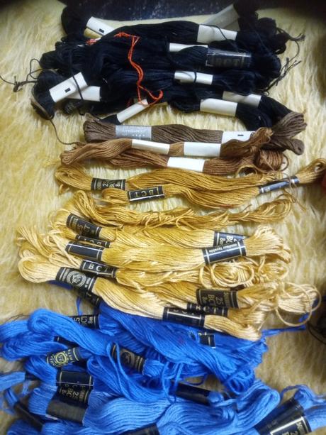 Vyšîvacia  priadza, 