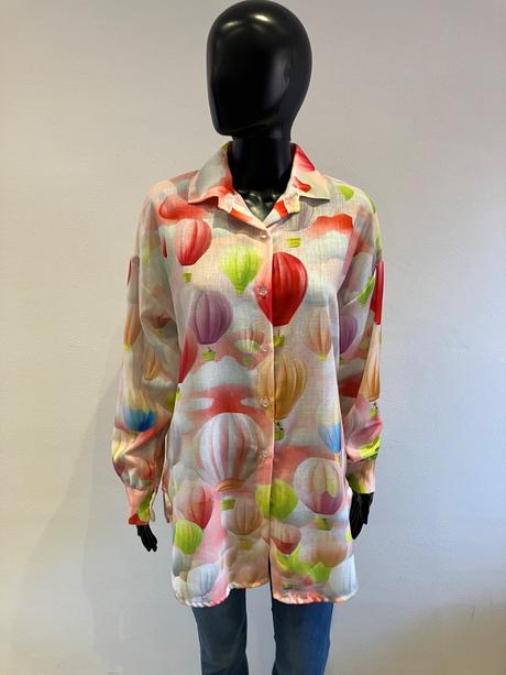 Dámska vzorovaná košeľa (uni), l / m / s / xl