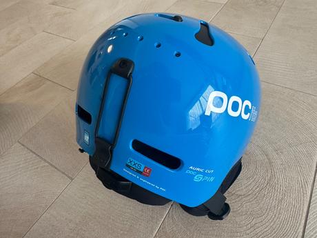 Detska prilba pocito auric cut spin fluorescent, poc,xs