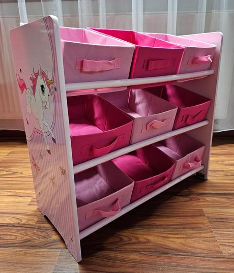 Detský regál s jednorožcom, 
