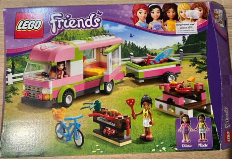 Lego friends 3184 karavan v prírode, 