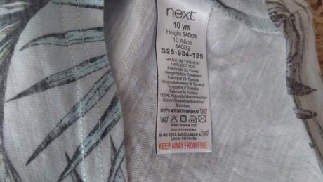 Tričko 10r., next,140