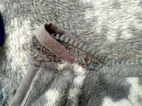 Flaušová bundička s vločkami, lupilu,110