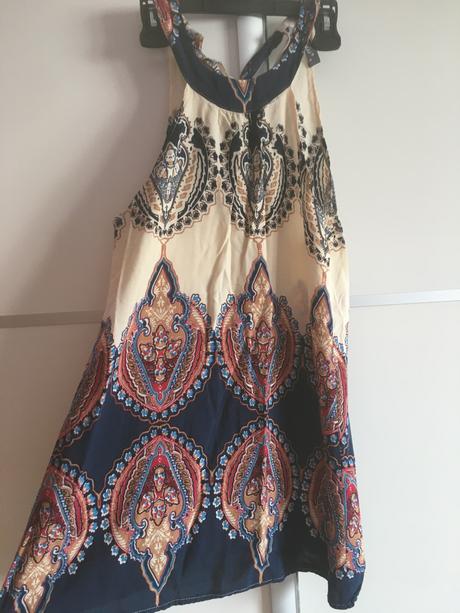 Letné tielko okolo krku, s