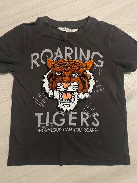 Tričko interactive, h&m,98