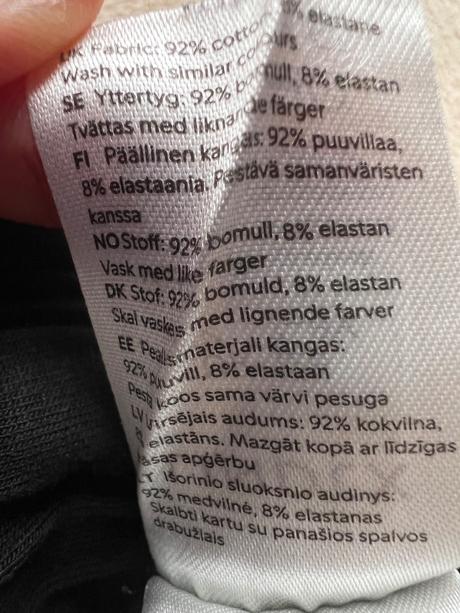 Legíny s regulovateľným pásom na gumičku gombíkom, lindex,128