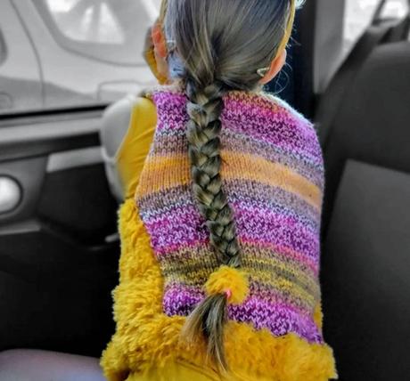 Luxusná pletená vesta zeno, 134 / 140