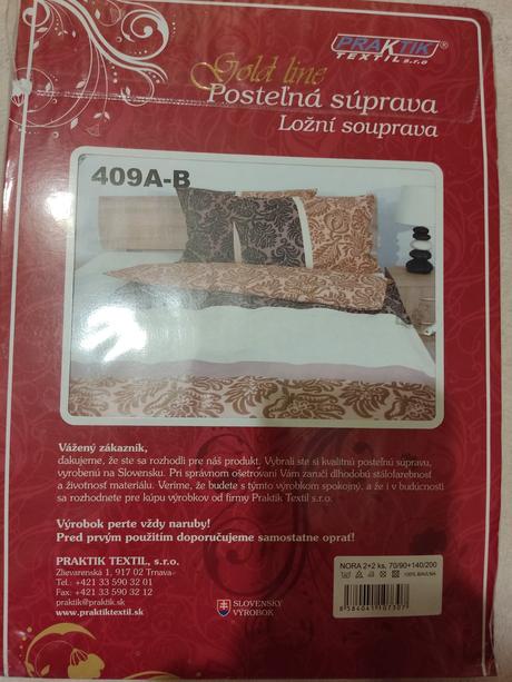 Obliečky na posteľ, 