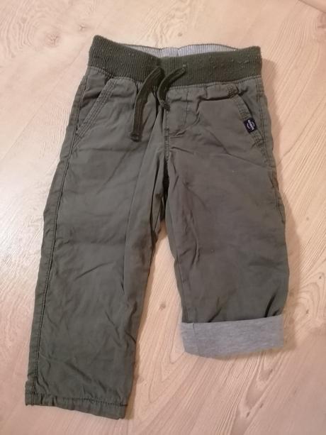 Vyteplene nohavice, h&m,92