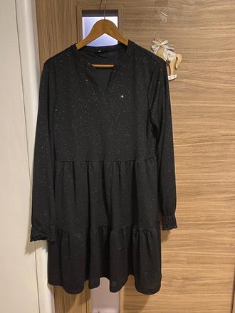 Šaty s trblietkami veľ.xl, xl