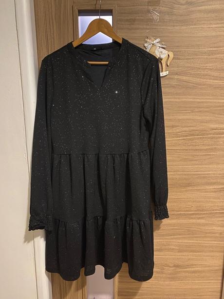 Šaty s trblietkami veľ.xl, xl