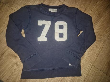 Mikina s číslami, h&m,122
