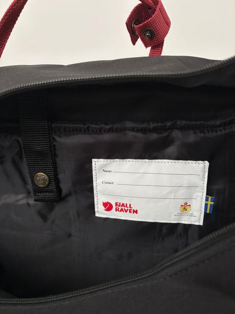 Batoh fjällräven kanken weekender čierno-vínový, fjällräven