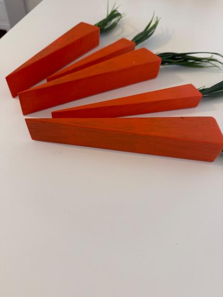 Veľkonočné drevené mrkvyčky, 