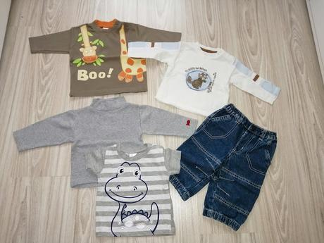 Chlapčenské tričká 3-6 mesiacov, 68