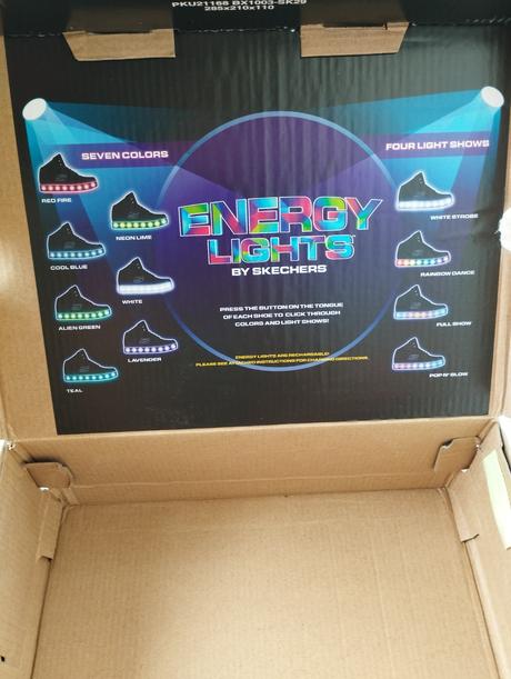 Svietiace skechers tenisky nabijatelne, skechers,36