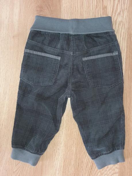 Menšestrové&karované nohavice, h&m,74