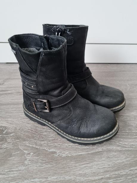 Detské kožené čižmy richter, richter,28