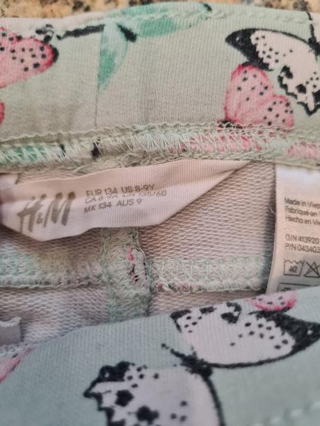 H&m jeggínsy, h&m,128