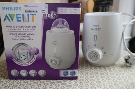 Zánovný philips avent scf356/00 ohrievač fliaš, avent