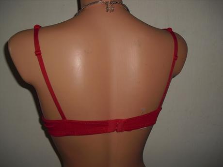 Cervena cipkovana podprsenka, 65b