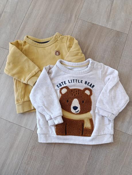 Mikiny s mackom, c&a,68