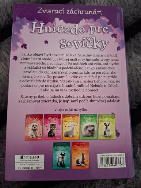 Kniha hniezdo pre sovičky,
