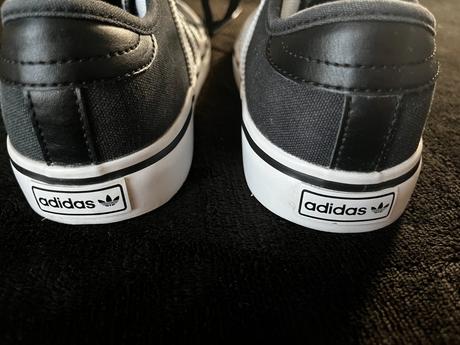 Adidas grey/white canvas shoes, adidas,36