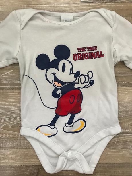 Body mickey dlhý rukáv, disney,86