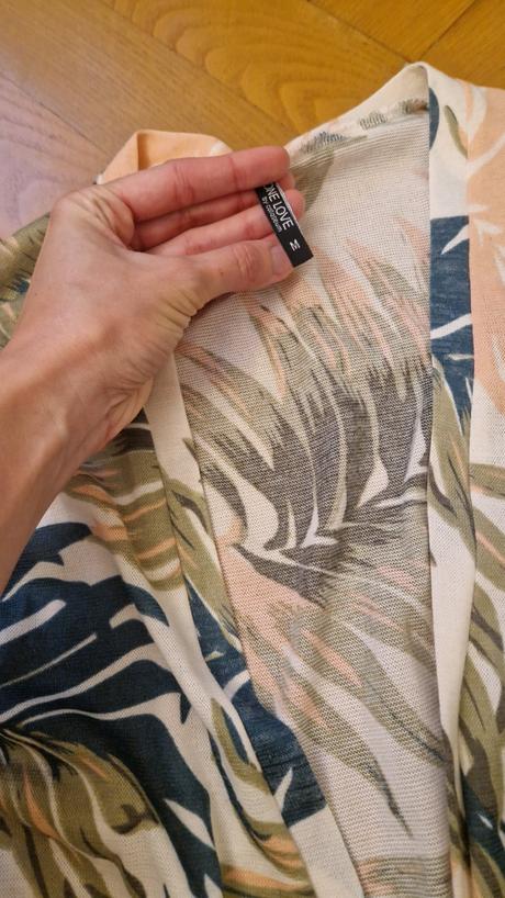 Predlzeny svetrik bez zapinania, m