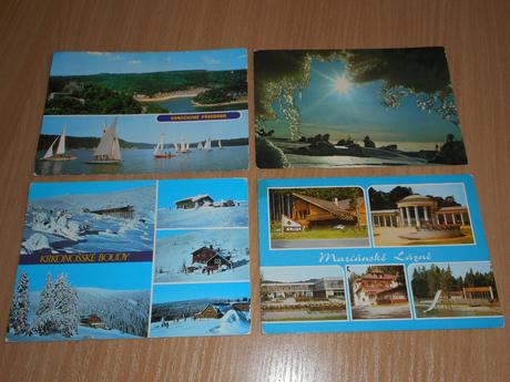 Pohľadnice mestá retro,