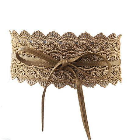 Dámsky krajkový opasok,