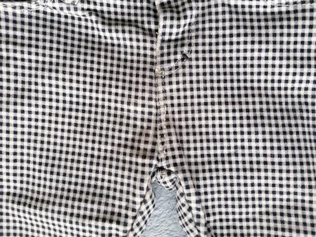 Kockove nohavice, zara,80
