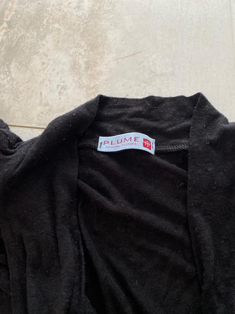 Tričko s viazaním na krku, m