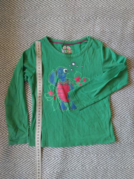 Tričko s korytnačkou, lupilu,98