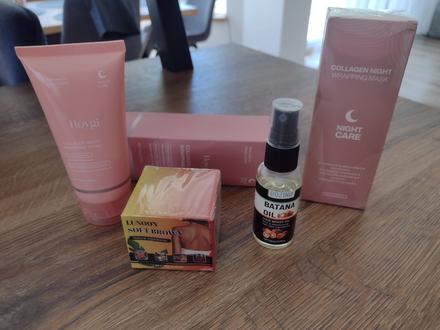 Collagen night mask dvakrát + ďalšie produkty,