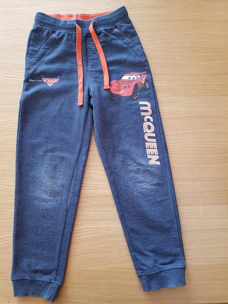 Tepláky cars tmavosivé 116/122, disney,116