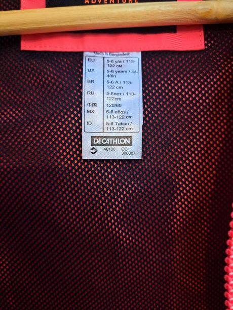 Nepremoková bunda, tribord,122