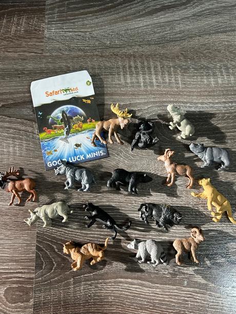 Safari ltd - sada postaviciek divoke zvierata,