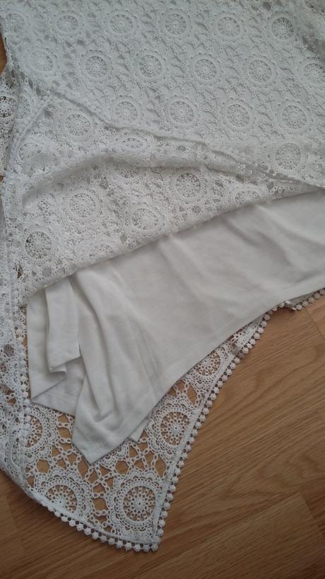 Biele šaty, reserved,m