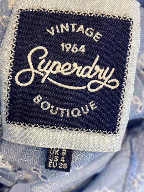 Dámske šaty s vyšívaným vzorom superdry (s), superdry,s