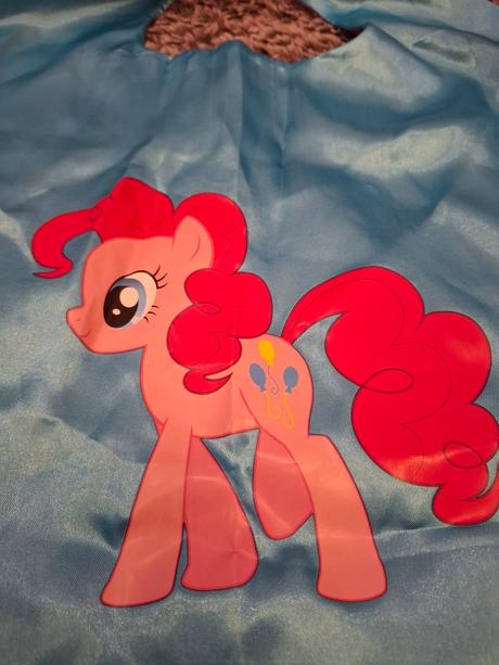 Plášť s maskou my little pony, 