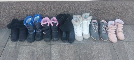 Zimne topanky pre dievca, 34