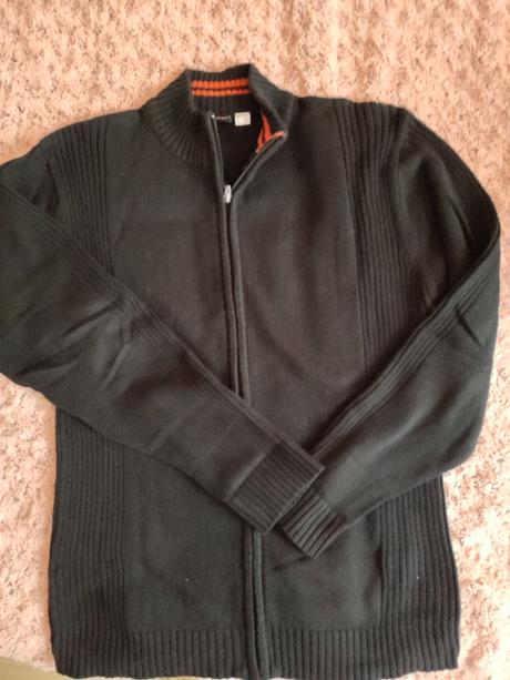 Čierny pánsky sveter, l