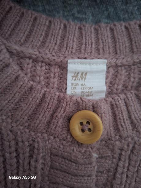 Svetrík h&m č.86, h&m,86
